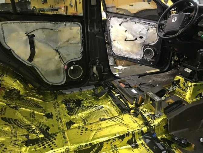 шумовиброизоляция автомобиля