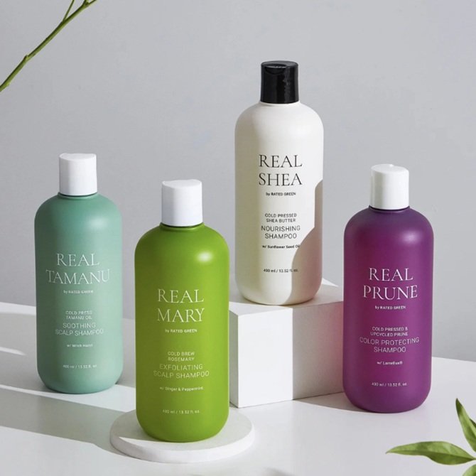 безсульфатні шампуні Rated Green