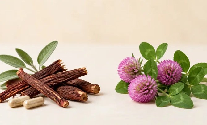 red sage vs red clover