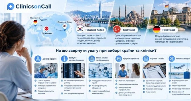 хірургія хребта в Південній Кореї особливості