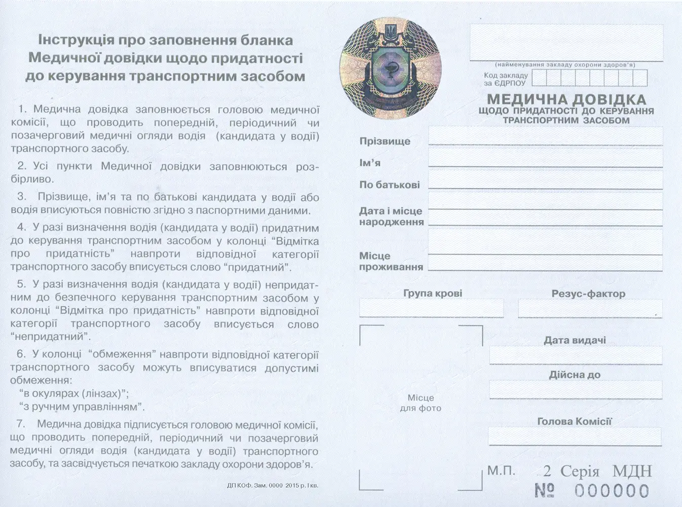 Як отримати медичну довідку водія у Харкові: покрокова інструкція
