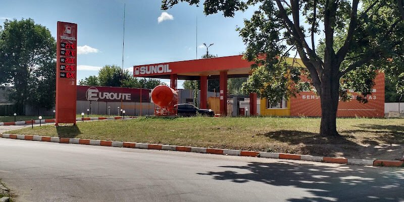 АЗС SunOil: W8Q6+R6, Харківщина, Україна