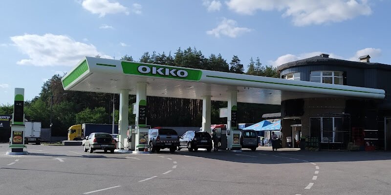АЗС OKKO X4G6+6M Подвірки: Харківська область, Україна