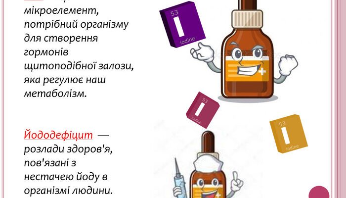 Проєкт “Йододефіцит”: наслідки для організму людини та шляхи профілактики