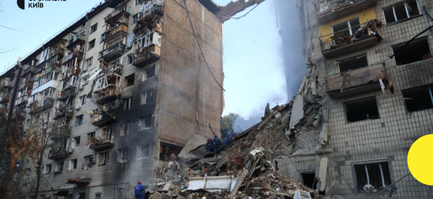 Наслідки обстрілу Києва: руйнування, втрати та відновлення міста