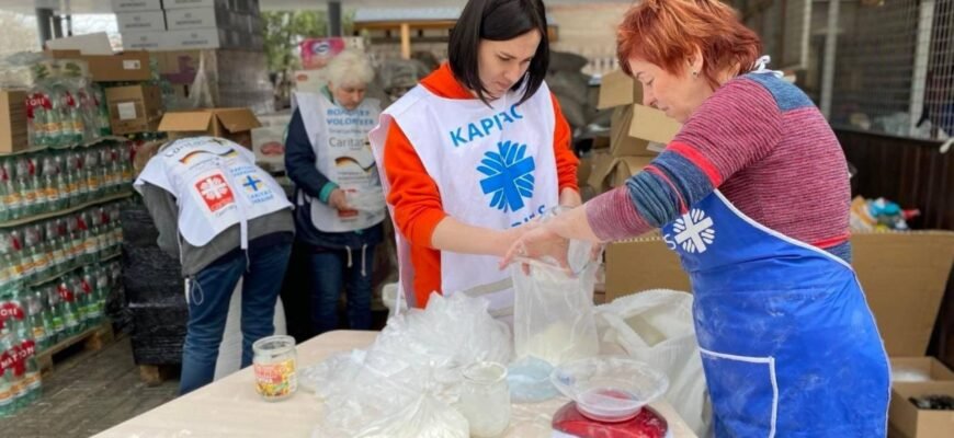 Допомога від Карітас: підтримка у скрутні часи від благодійної організації Допомога від Карітас: підтримка у скрутні часи від благодійної організації