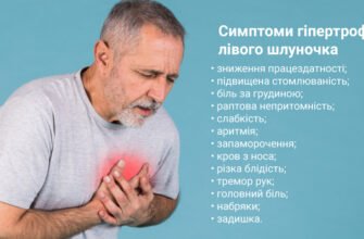Гіпертрофія лівого шлуночка: наслідки для здоров’я та їх уникнення