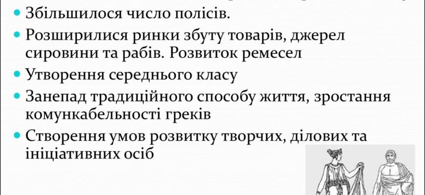 Визначення наслідків великої грецької колонізації: історичний аналіз
