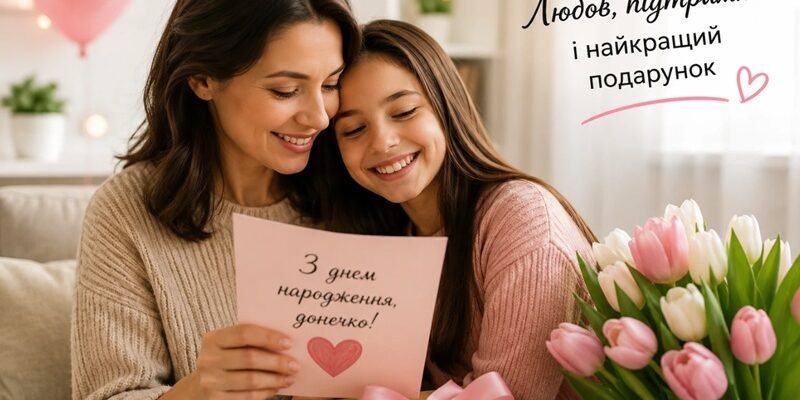 Як привітати доньку з днем народження і вибрати вдалий подарунок